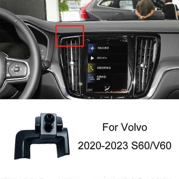 For Volvo Venstrekjørende Bilmontert Spesial Mobiltelefon Navigasjonsbrakett Base