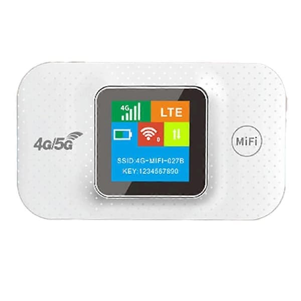 4G/5G Mobil Hotspot WIFI Router 4G LTE Router Repeater Pocket Modem med SIM-kortspor Bred Dekning