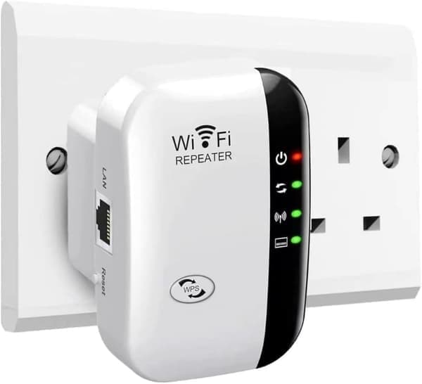 2024 Nyeste WiFi-forlenger WiFi-forsterker WiFi-repeater Dekning opptil 3000 kvm Koble til 45 enheter Internett-forsterker Hvit