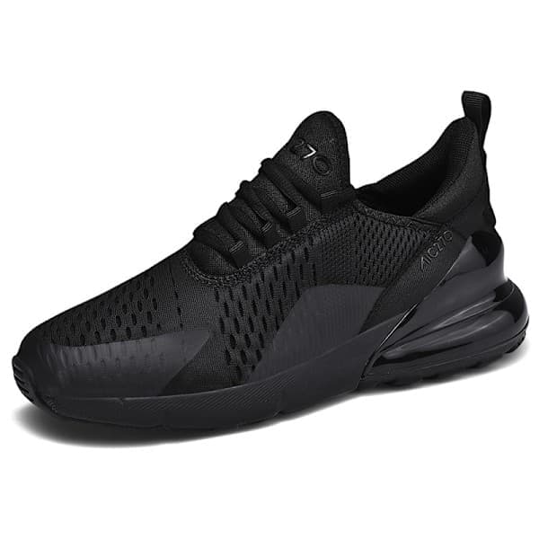 Air Sports løpesko for menn, pustende joggesko Max 270, svart, svart, 47