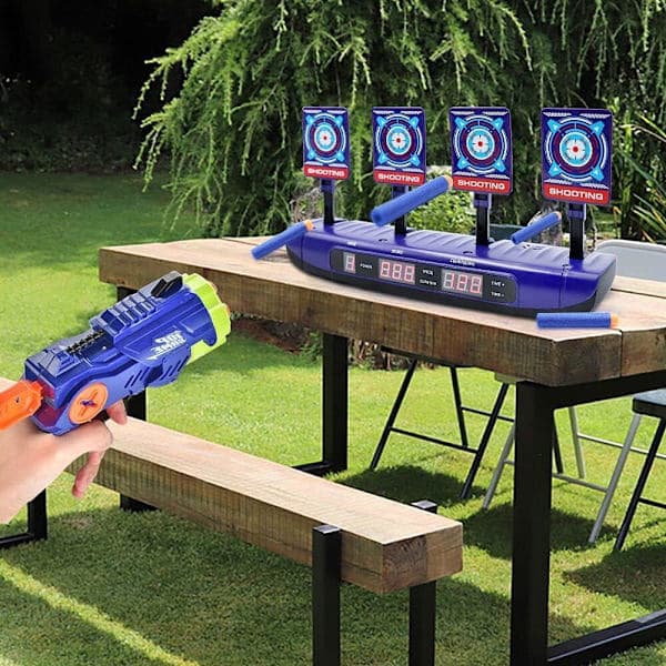 Skyteblink for Nerf-våpen Elektronisk scoring Auto-tilbakestilling Digitale blink leker for 6 7 8 9 10 år gamle barn gutter Bursdagsgaver