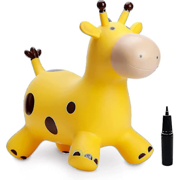 Babe Fairy Giraffe Bouncy Horse Hopper for Toddlers - Jumping Horse Bouncy
