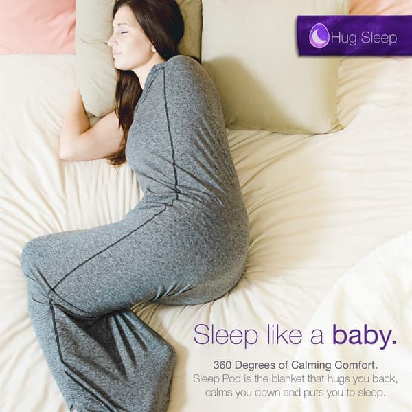 Hug Sleep, Sleep Pod Move-teppe for menn, kvinner, tenåringer og barn AK[