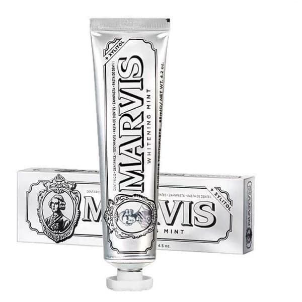 85 ml Marvis Whitening Tannkrem Frisker opp pusten og rengjør munnen