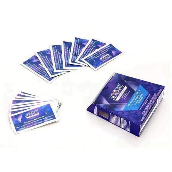 3D White Tannblekingsstrips Professional Effects Bleker Tenner, White Luxe 5 par