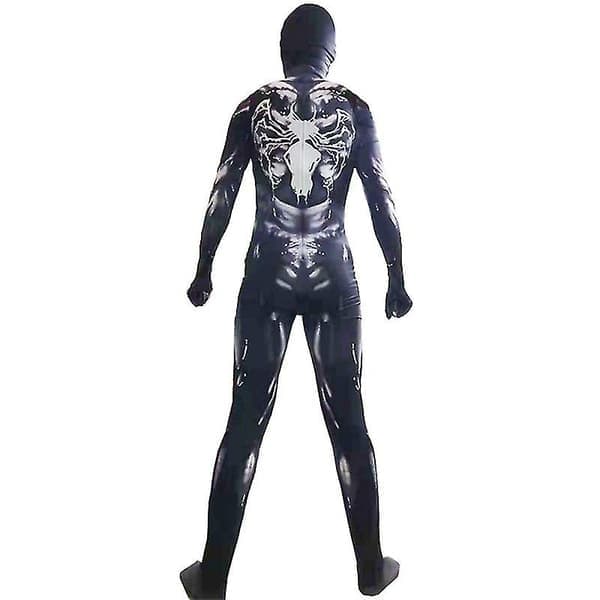 Barn Gutter Venom Spider-man Cosplay Kostyme Fest Jumpsuit Finklänning