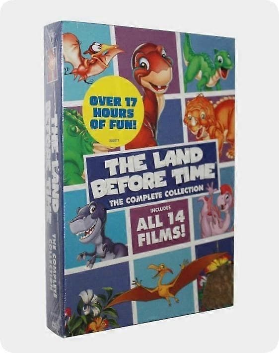 [14Y] Landet for lenge siden - Komplett samling Alle 14 filmer DVD 8-Disc Box Set Ny