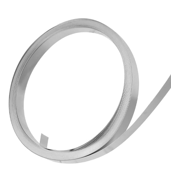 10m 0.1mm Tykk Litium Batteri Punktsveising Nikkelplate Nikkelbelagt Stålstripe (0.1*4mm)