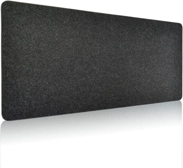 Sklisikkert Filt Underlag for Skrivebord | 900x400x3mm Skrivebordspute | Kontorfilt Underlag | Tastaturmatte