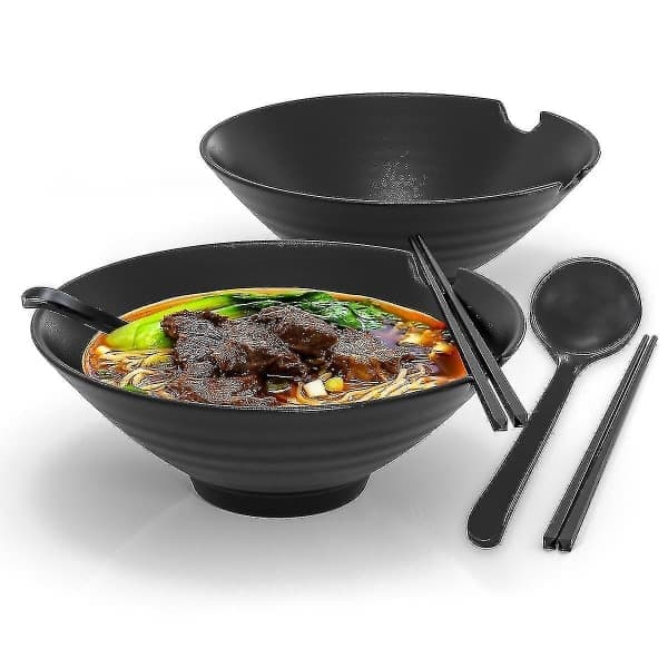 6-delt Ramen-sett med 1000 ml kapasitet -