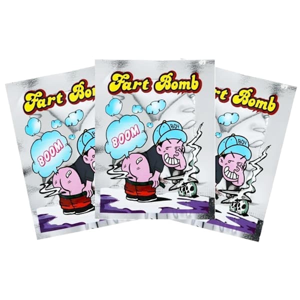 20-pakning Stinkbombe / Prompebombe / Fisebombe, flerfarget