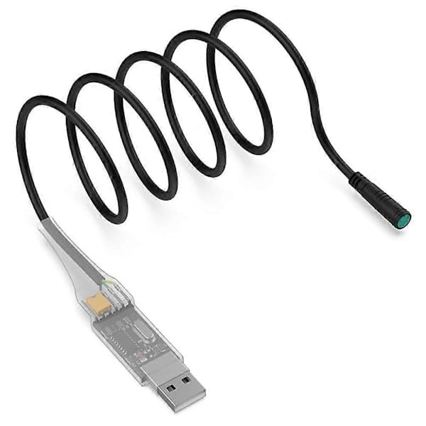USB Programmeringskabel for Bafang BBS01B BBS02B BBSHD Mid Drive Center Elektrisk Sykkel Motor Programmering