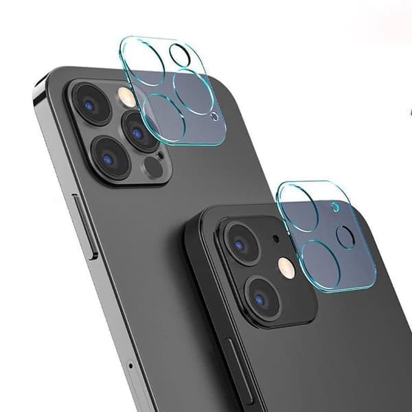 Linsebeskyttelse for iPhone 13 Kamera i herdet glass