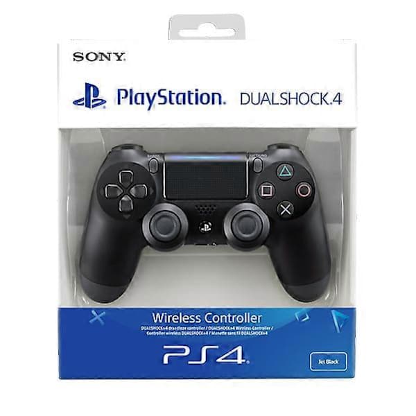 2026 Offisiell Sony Playstation PS4 DualShock 4 V2 Trådløs Kontroller - Svart