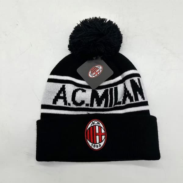 Jud- Fotballklubb strikket lue vinterlue AC Milan