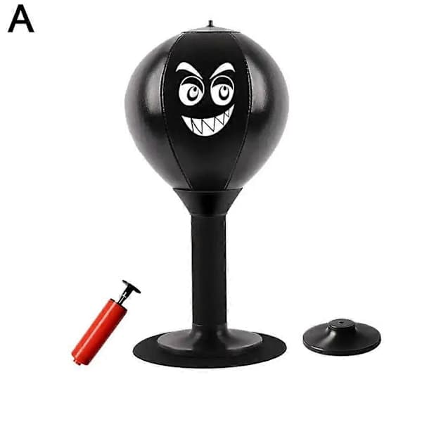 Punching Bag Skrivebord Punching Bag Stress Buster Med Sugekopp
