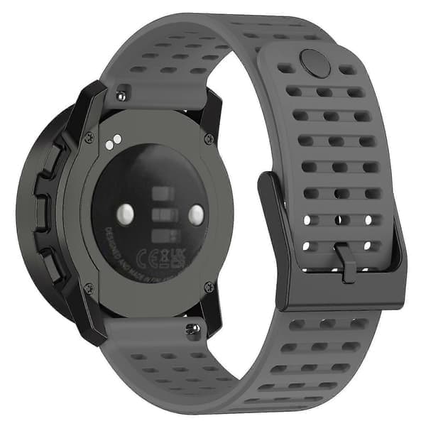 Sportsreim for Suunto Vertical/9 Peak Pro/9 Peak/5 Peak, 22 mm silikonklokkereim