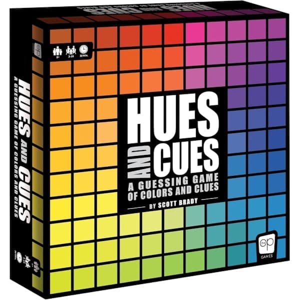 USAopoly | Hues and Cues | Gjettespill | Omtrent 30 minutters spilletid