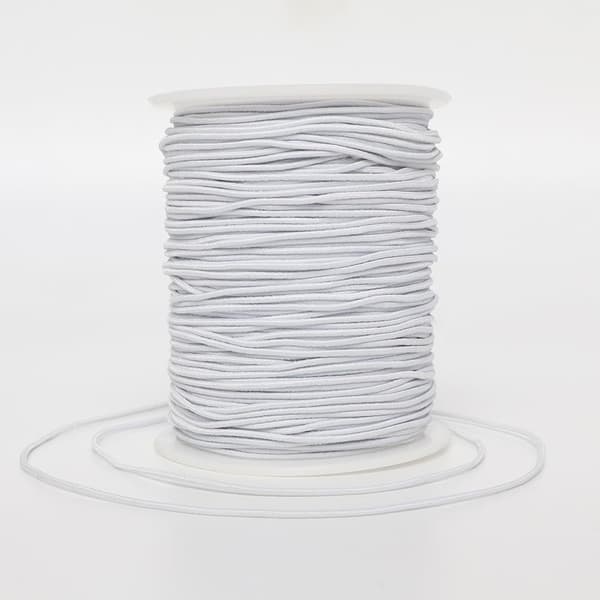 Elastisk Snor for Armbånd, 1 mm x 110 Yards Robust Elastisk Strikk for Smykkefremstilling, Halskjeder, Perler - V
