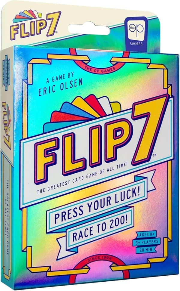 Flip Cards 7 | Selskapsspill | Passer for spillere fra 8 år og oppover | 3+ spillere | Spilletid 20 minutter, helt nytt