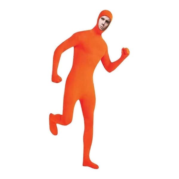 Spandex Helkroppsdrakt med Ansiktsåpning for Halloween, Heks og Halloweenfest, Gave Oransje[GPA] Oransje v