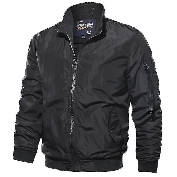 Bomberjakke for menn, motorsykkeljakke, pilotjakke, vinterjakke