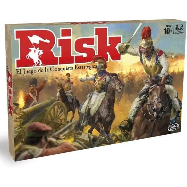 {YM}Hasbro Classic Risk Edition Brettspill - Tidløs Strategisk Underholdning
