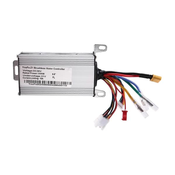 For YFS elektrisk sparkesykkelkontroller intelligent børsteløs motorkontroller 36V 350W 15A for 8,5-tommers E-sparkesykkel deler