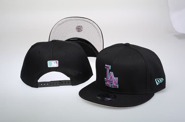 LA Dodgers Sesongbasert World Series Svart 9FIFTY Snapback Caps
