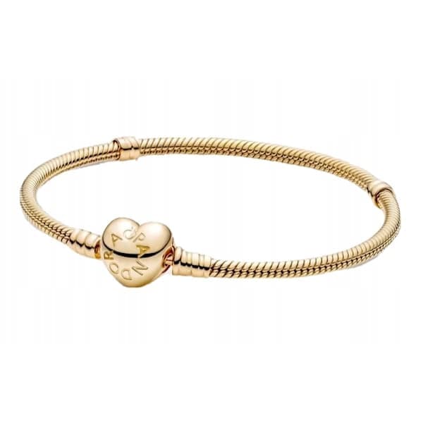 Pandora Signature 18 Armbånd med hjertelås-FX-