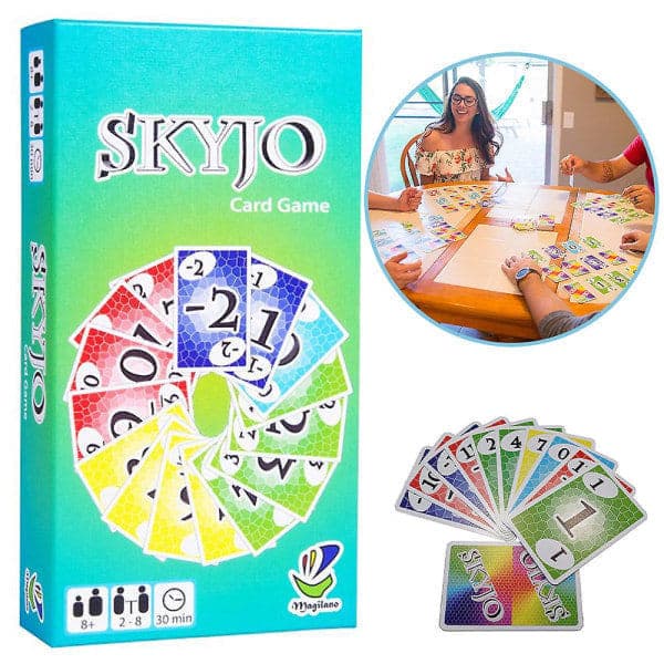 Skyjo Familiespill for voksne og fester