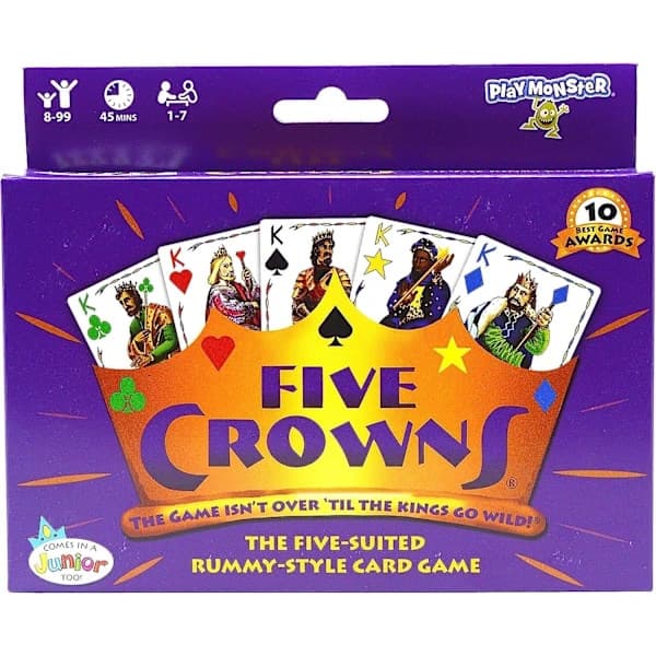{PL}Five Crowns kortspill - Moro for alle aldre, 2-6 spillere