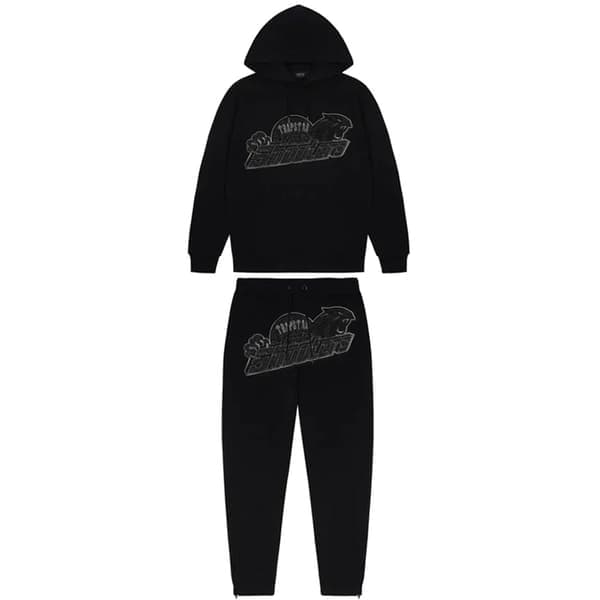 HOODIE TRENINGSDRESS BLACKOUT EDITION SVART/SVART 8854-SVART SETT 8854-BLACK SETT 8854-BLACK SETT