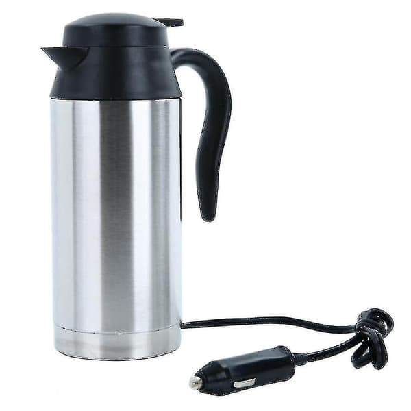Elbil vannkoker 750ml 12v vann bil varebil lastebil reisecamping utendørs 120w-Xin