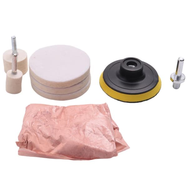 8 stk 120g Ceriumoksid Glasspoleringspulver Kit for Dyp Ripefjerning for Vindusglass Rengjøring Riper[JUN]