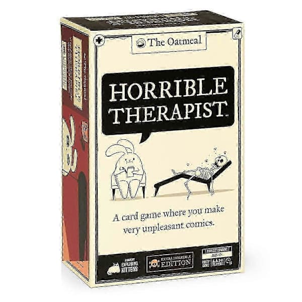 2025 Horrible Therapist Extra Horrible Edition - Morsomt kortspill for voksne, ny utgivelse