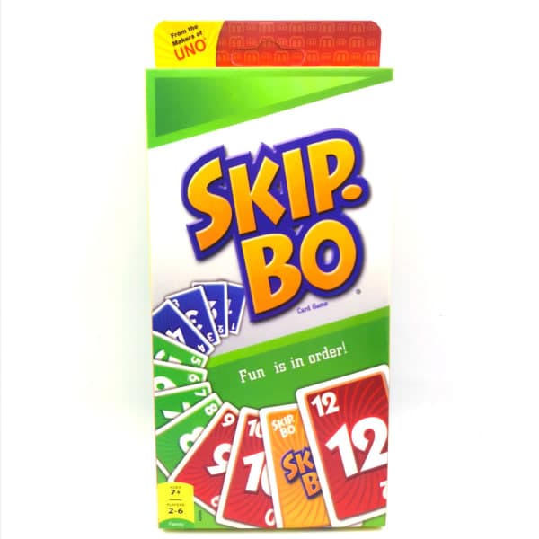 Skip-Bo Kortspill - Klassisk Familieunderholdning for Barn, Voksne og Festspill
