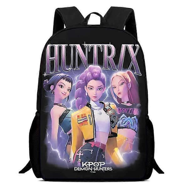 Kpop Demon Hunters Ryggsekk for Skolejenter - Studentsekk, Reise Pendler Laptopveske, Y2K Stil