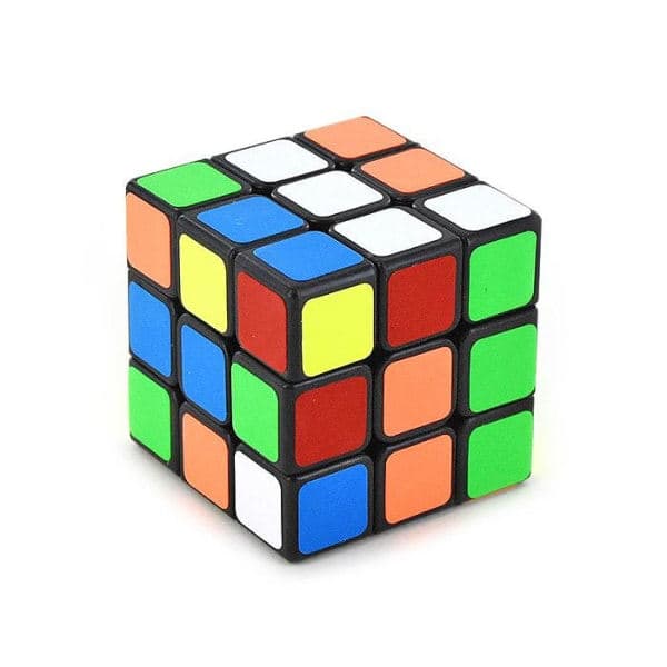 Rubiks kube / kube - 6 cm flerfarget