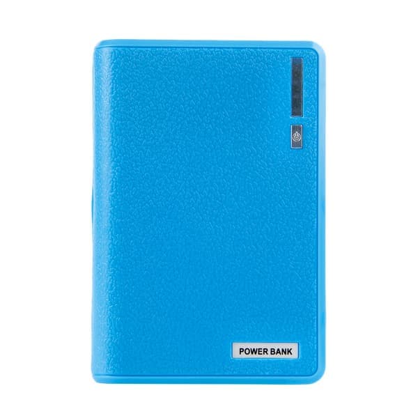 Dobbel USB Power Bank 4x 18650 Ekstern Reservebatteriladerboks for etui for telefon