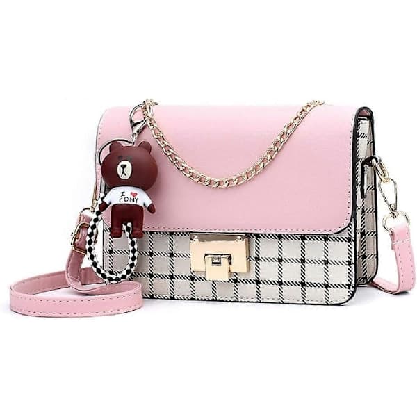 Skulderveske Crossbody-veske for kvinner Liten veske i skinn