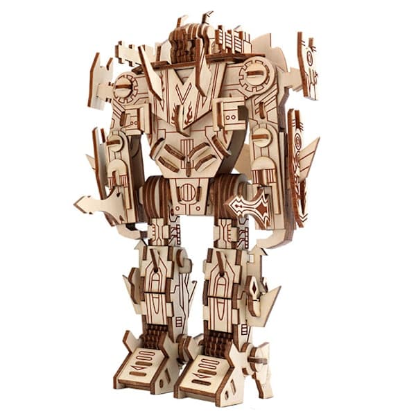 #3D Trepuslespill Robotmodell Trepuslespill for barn og voksne#
