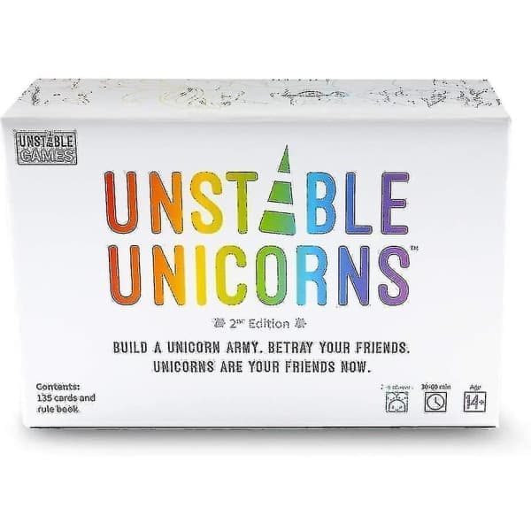 Unstable Unicorns Kortspill - Strategisk Selskapsspill for Voksne_Spesielle Gaver