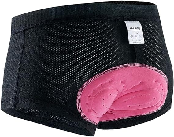 Sykkelundertøy for kvinner, 3D-polstret, pustende mesh, MTB-sykkelshorts
