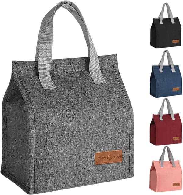 Matbokser for kvinner og menn, bærbar isolert matboks, vanntett lekkasjesikker matboks tote bag for barn jenter gutter voksne