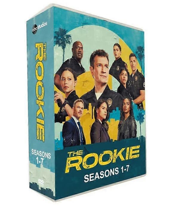 The Rookie: Komplett Serie sesong 1-7 (DVD engelsk versjon, 25-Disc bokssett)