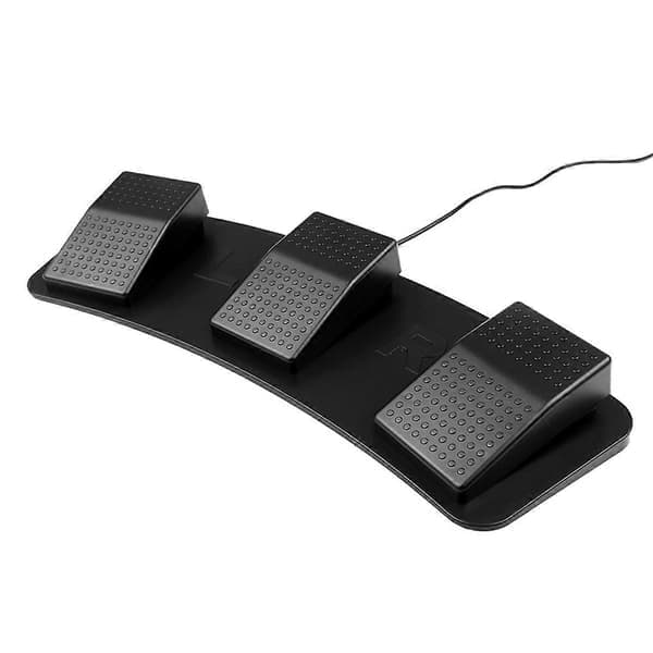 FS23-PM USB Trippel Fotbryter Multifunksjonell Tilpassbar Fotpedal Mekanisk Bryter for Bildeanskaffelse