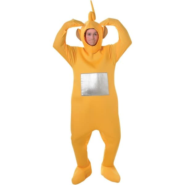 Tinky Winky Teletubbies Voksen Festdrakt Hjortedrakt oransje