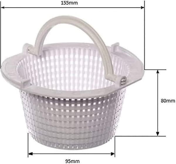 Pool Skimmer Kurv Sil Pool Erstatning Skimmer Kurv Pool Filter Kurv Pool Skimmer Kurver for Nedgravde Basseng