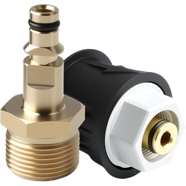 Høytrykksadapterkoblinger for Karcher K2, M22 hun 14mm messing hurtigkonverteringsverktøy for Karcher-serien K2 K3 K4 K5 K6 K7